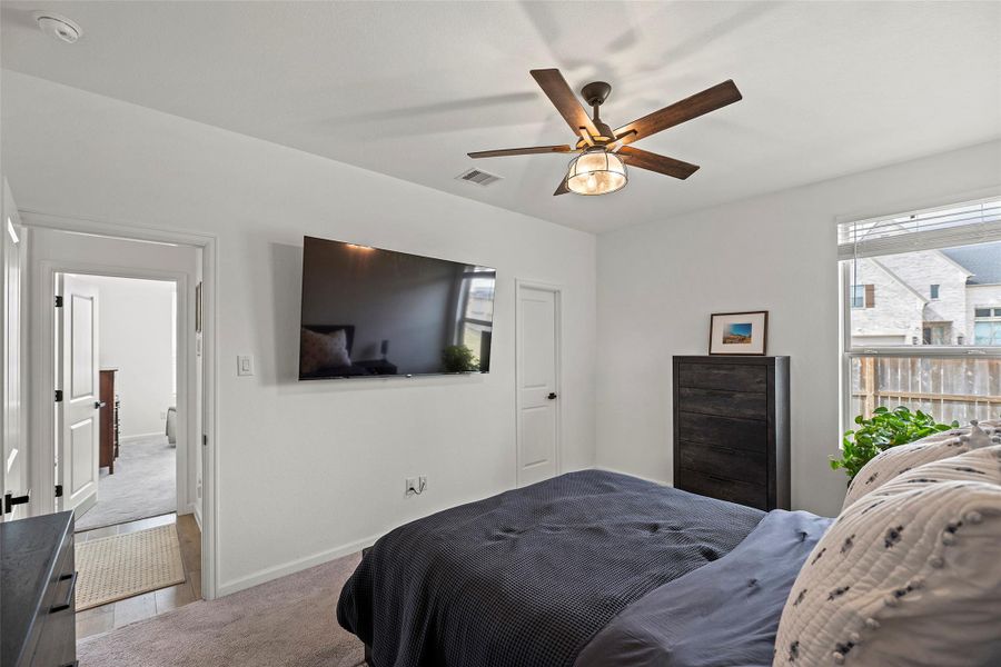 Furnished interior view inside a new home in The Trails, New Caney (Image 7). Furnished interior view inside a new home in The Trails, New Caney (Image 7).
