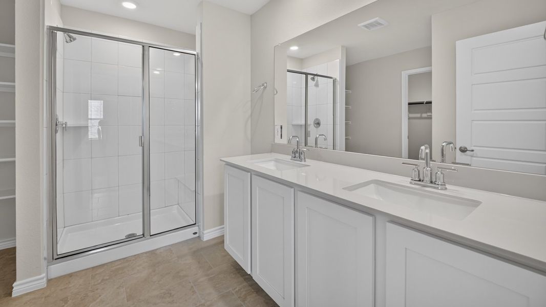 Furnished interior view inside a new home in Lilybrooke at Legacy Hills, Celina (Image 6).