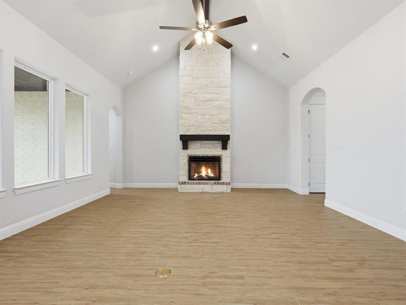 Spacious, unfurnished interior of a new home in , Godley (Image 27). Spacious, unfurnished interior of a new home in , Godley (Image 27).