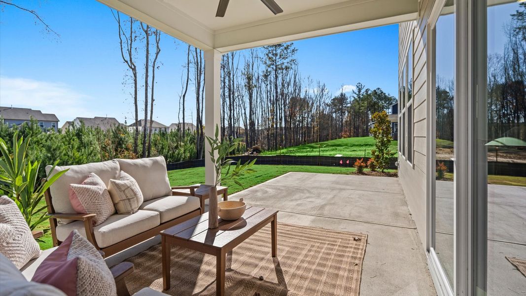 Representative furnished interior of a home built from the Wynwood by DRB Homes in Whispering Pines, Franklinton (Image 42). Representative furnished interior of a home built from the Wynwood by DRB Homes in Whispering Pines, Franklinton (Image 42).