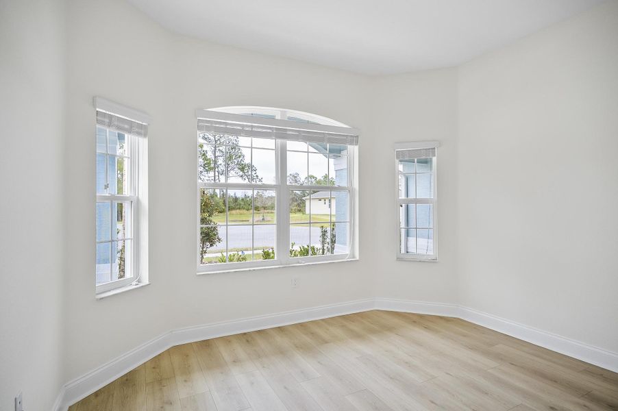 Spacious, unfurnished interior of a new home in Matanzas Cove, Palm Coast (Image 27). Spacious, unfurnished interior of a new home in Matanzas Cove, Palm Coast (Image 27).