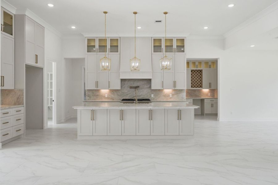 Furnished interior view inside a new home in , Willis (Image 8).