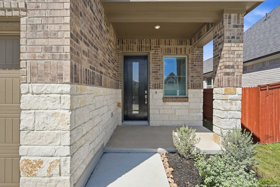 Exterior details and patio area of a home in Stillwater Ranch, San Antonio (Image 28). Exterior details and patio area of a home in Stillwater Ranch, San Antonio (Image 28).