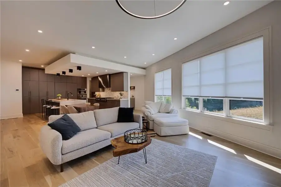 Furnished interior view inside a new home in , Sandy Springs (Image 38).