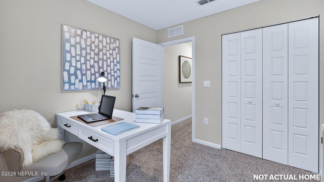 Furnished interior view inside a new home in Hansen Creek, Jacksonville (Image 21).