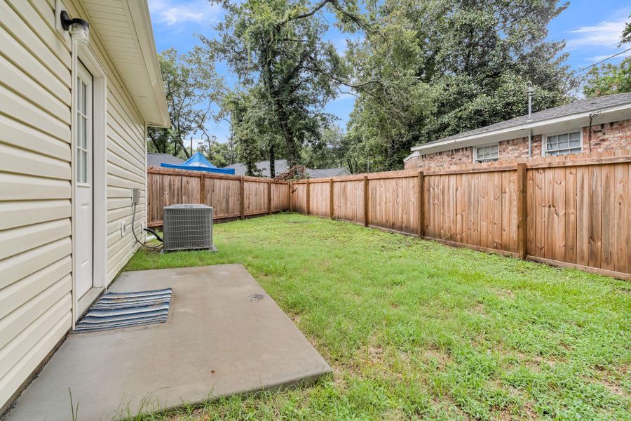 Exterior details and patio area of a home in , North Charleston (Image 25). Exterior details and patio area of a home in , North Charleston (Image 25).