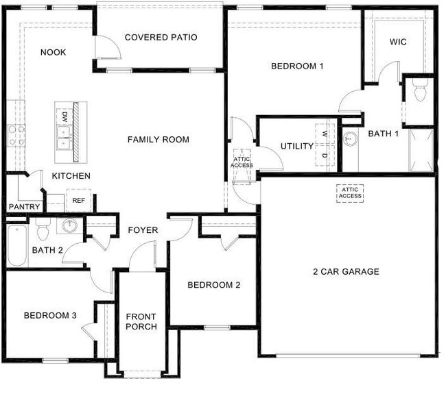 View of home floor plan View of home floor plan