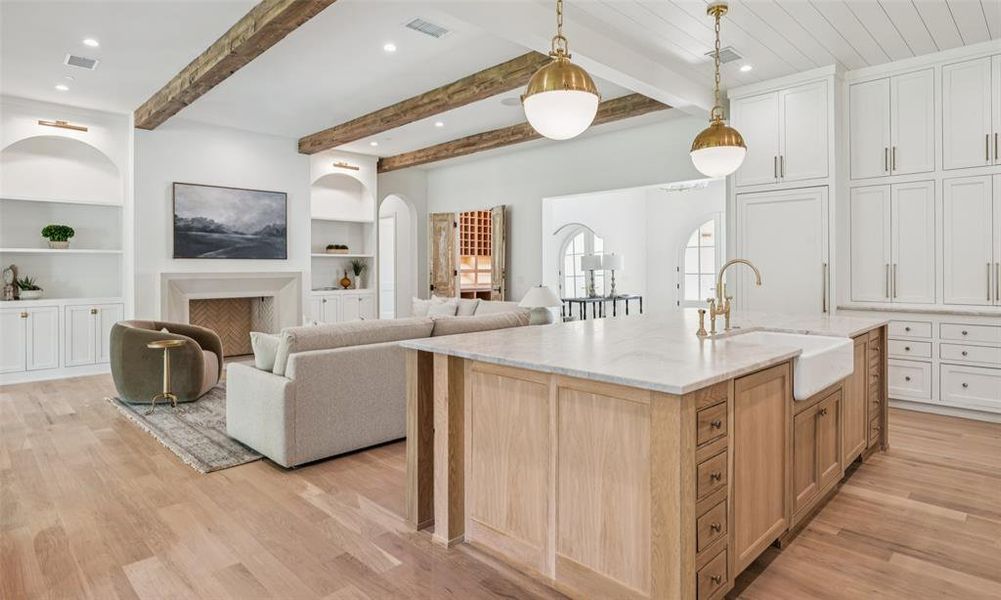 Dual Dishwasher, Custom Panel Fridge + Freezer