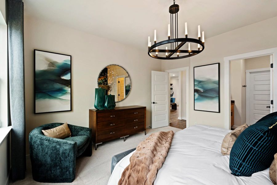 Furnished interior view inside a new home in Park Central, Georgetown (Image 35).