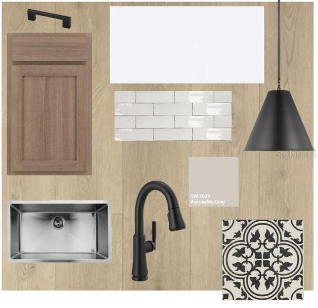 Sample of building materials used in homes in Coasterra, Palmetto (Image 3).