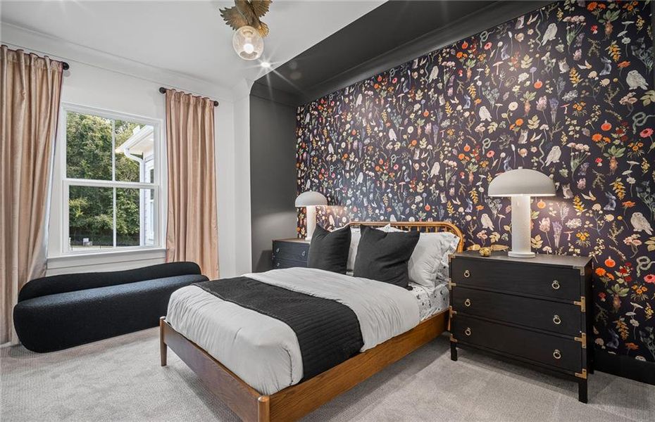 Furnished interior view inside a new home in Sterling Pointe, Cumming (Image 29).