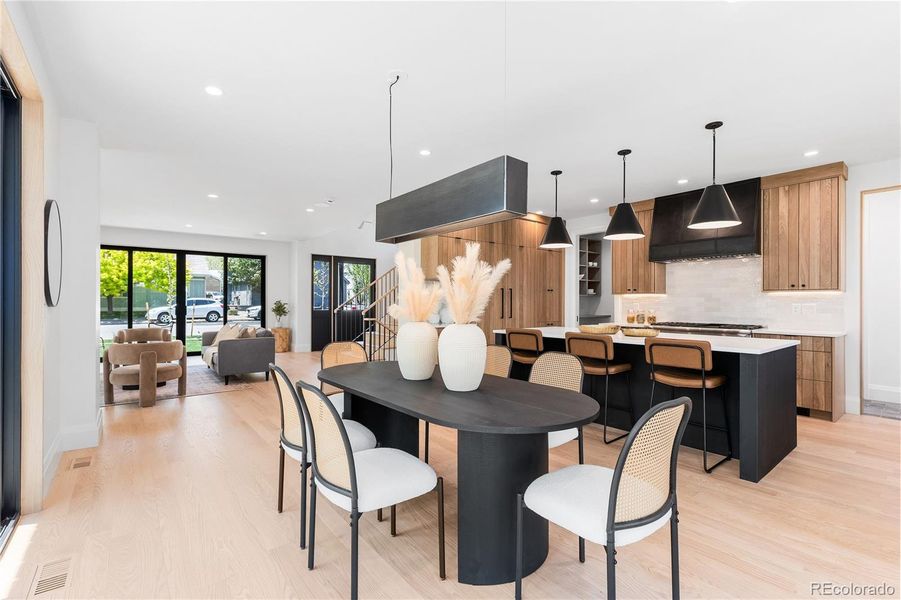 Furnished interior view inside a new home in , Louisville (Image 9).