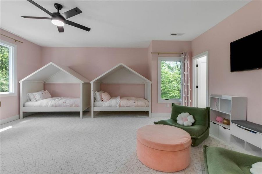 Furnished interior view inside a new home in , Roswell (Image 57).