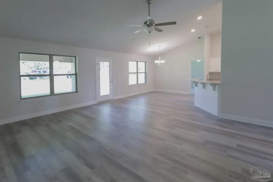 Representative unfurnished interior of a home built from the Plan 1810 by Adams Homes in Ashton View, Crestview (Image 11).