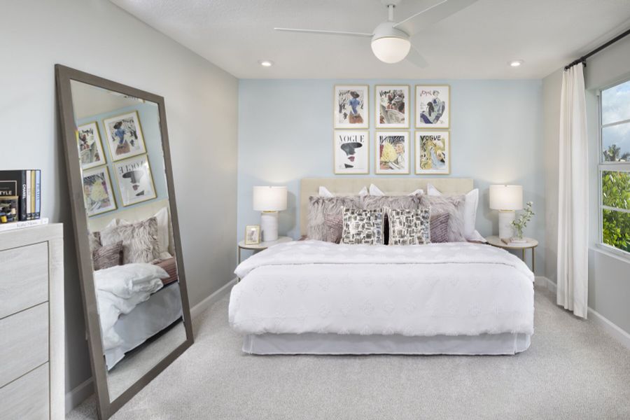 Representative furnished interior of a home built from the Mount Rainier by Mattamy Homes in Tradition, Port St. Lucie (Image 12).