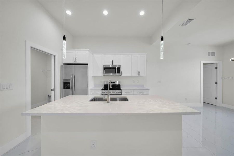 Furnished interior view inside a new home in , Port Charlotte (Image 4).