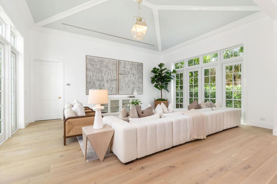 Furnished interior view inside a new home in , West Palm Beach (Image 12).