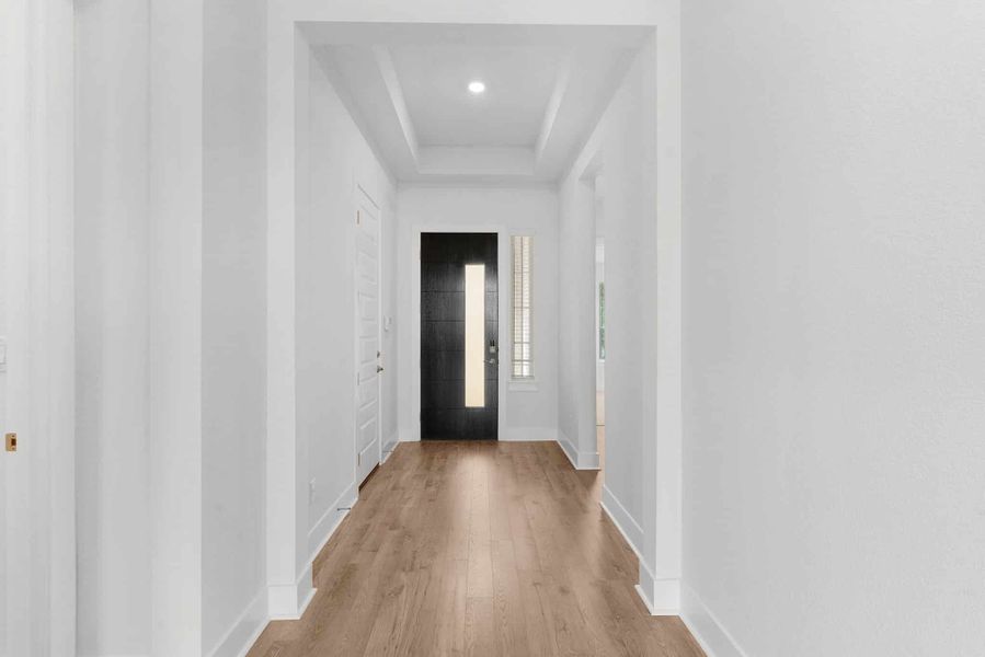 Spacious, unfurnished interior of a new home in Berry Creek Highlands, Georgetown (Image 20). Spacious, unfurnished interior of a new home in Berry Creek Highlands, Georgetown (Image 20).