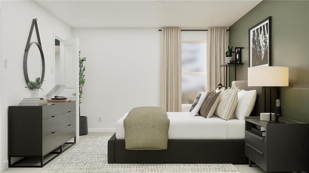 Furnished interior view inside a new home in Wellness Ridge: Classic Collection, Clermont (Image 24).