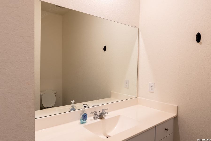 Close-up of interior finishes inside a home in Trails at Culebra, San Antonio (Image 15).