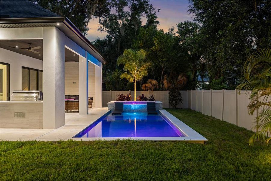 Exterior details and patio area of a home in , Winter Park (Image 31). Exterior details and patio area of a home in , Winter Park (Image 31).