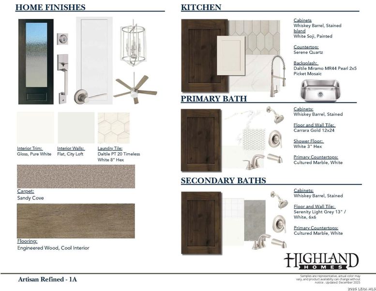 Sample of building materials used in homes in Davis Ranch, San Antonio (Image 18).