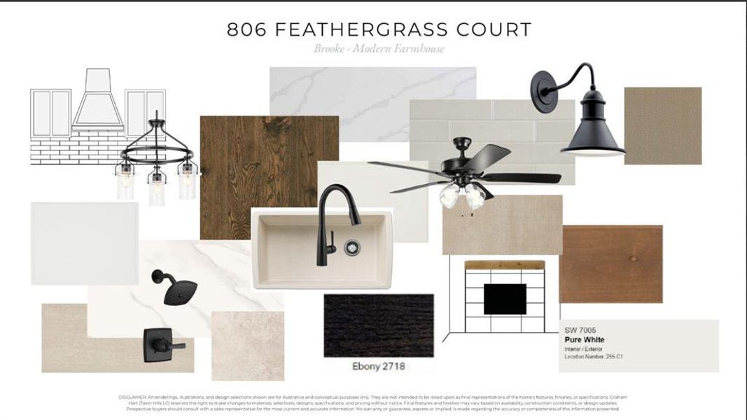 Sample of building materials used in homes in Sweetgrass, Haslet (Image 39).