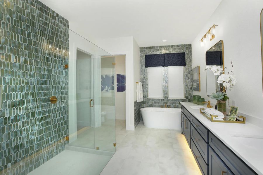 The Brookdale II Primary Bath