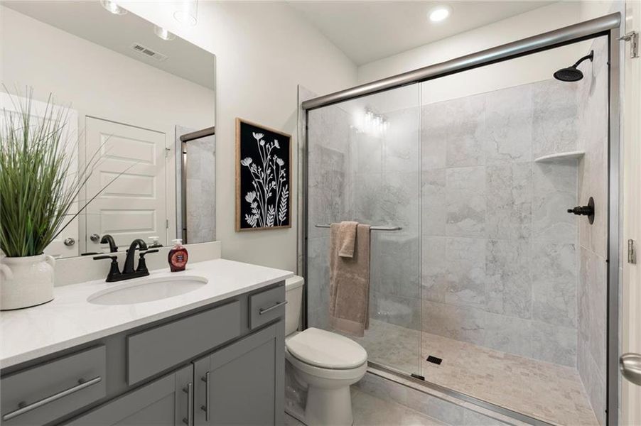 Furnished interior view inside a new home in , Covington (Image 17).