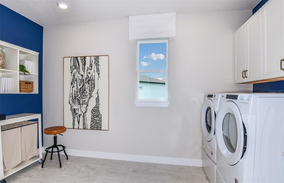 Furnished interior view inside a new home in Del Webb Sunchase, Parrish (Image 11).