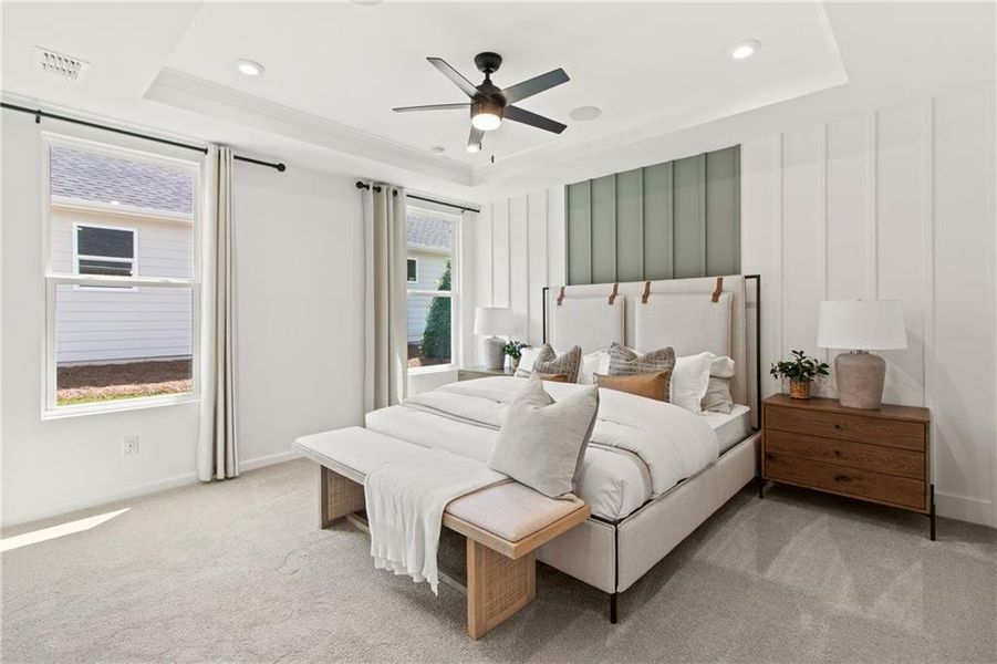 Furnished interior view inside a new home in Del Webb at Lake Oconee, Greensboro (Image 21).