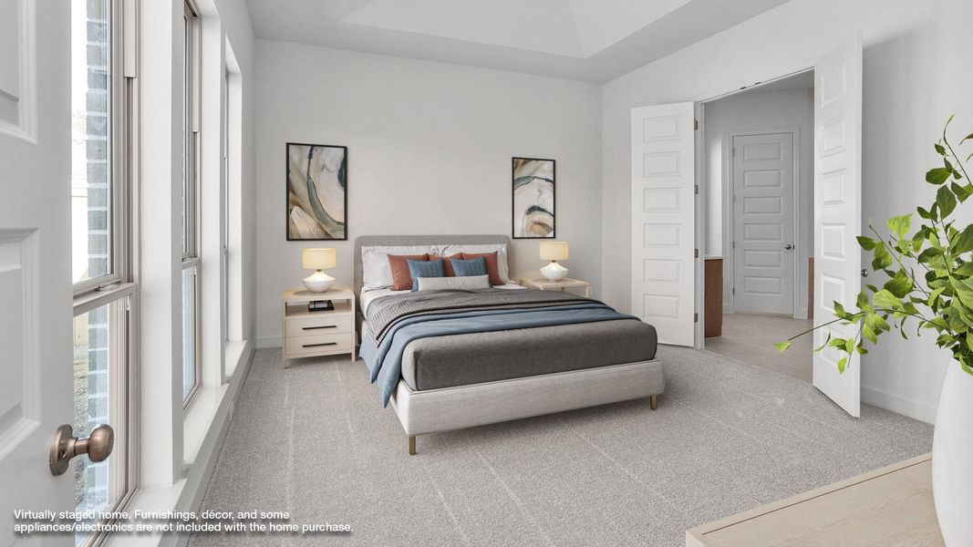 Furnished interior view inside a new home in Kresston, Montgomery (Image 8).