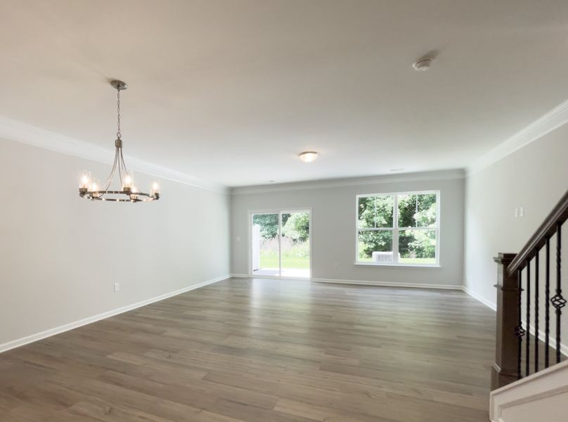 Spacious, unfurnished interior of a new home in Fairview Village Townhomes, Simpsonville (Image 13). Spacious, unfurnished interior of a new home in Fairview Village Townhomes, Simpsonville (Image 13).