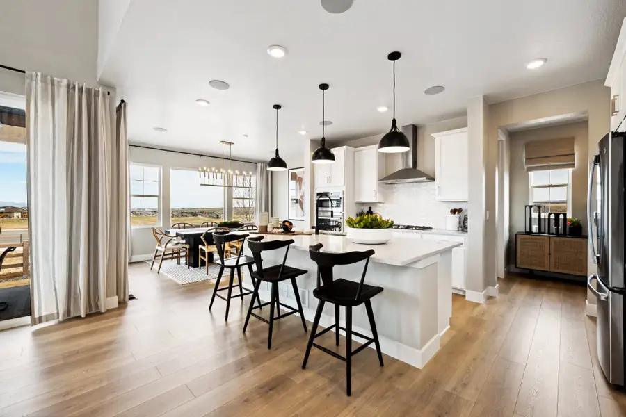 Furnished interior view inside a new home in Sterling Ranch Ascent Village, Littleton (Image 7).