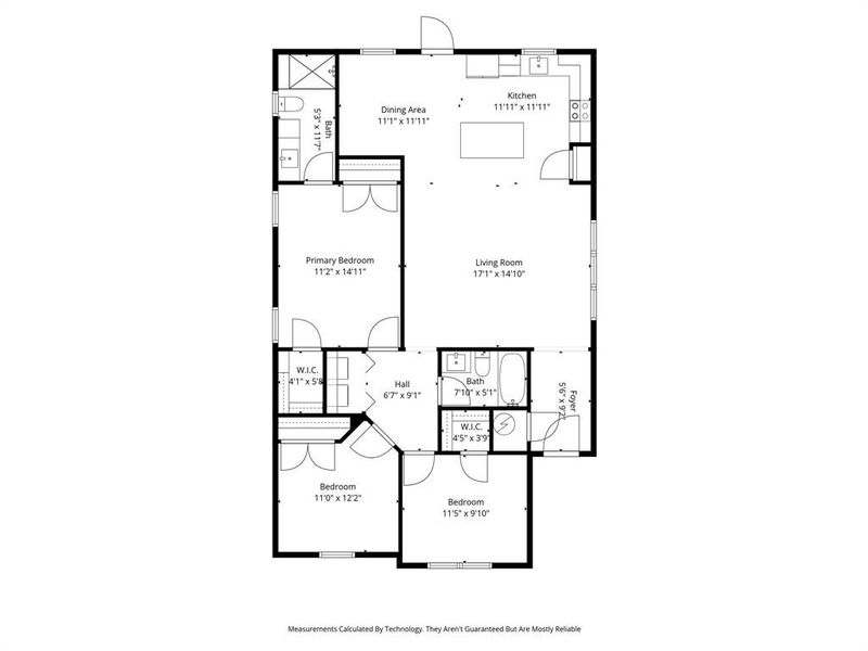2D floor plan layout of this home in , Gunter, TX (Image 3).