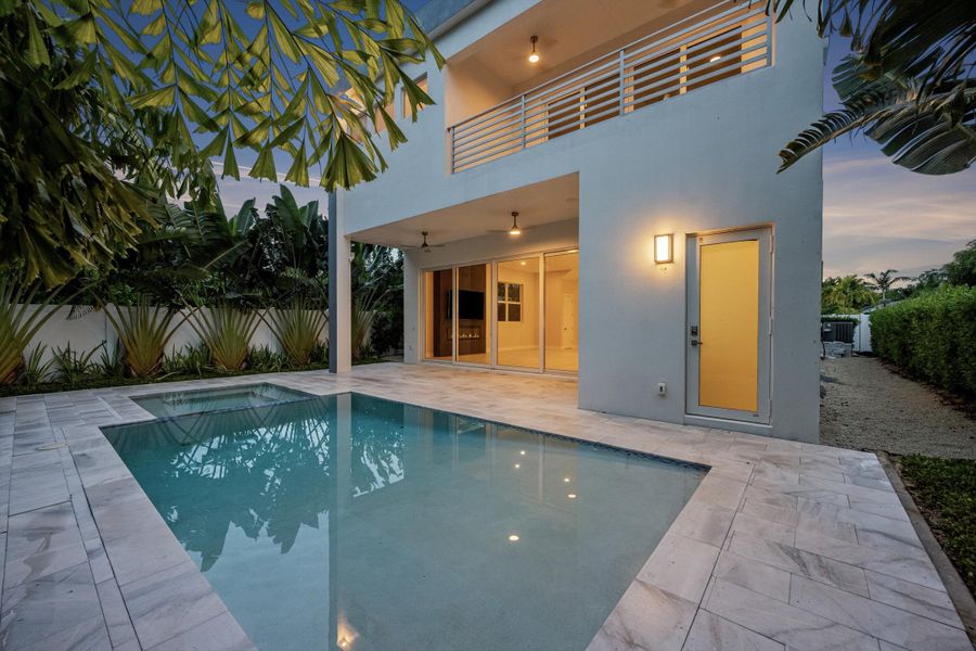 Twilight Pool