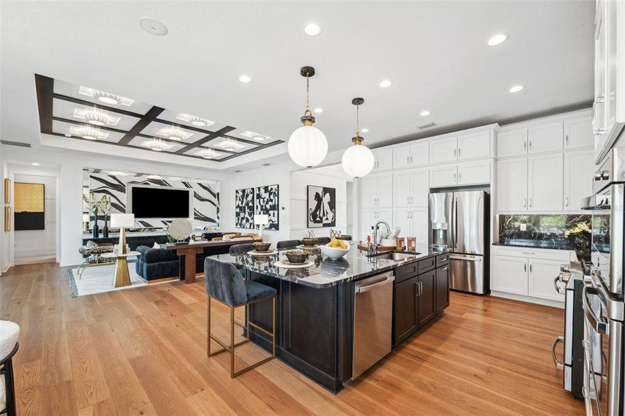 Furnished interior view inside a new home in Valencia Ridge, Wesley Chapel (Image 29).