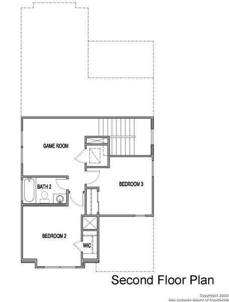 2D floor plan layout of this home in Mayfair, New Braunfels, TX (Image 4). 2D floor plan layout of this home in Mayfair, New Braunfels, TX (Image 4).