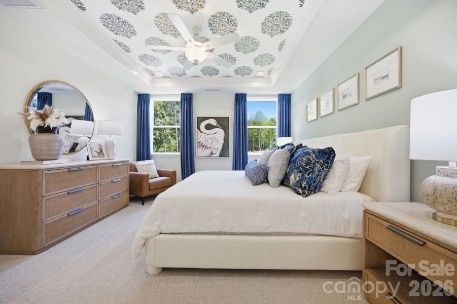 Furnished interior view inside a new home in Windgate, Mooresville (Image 16).