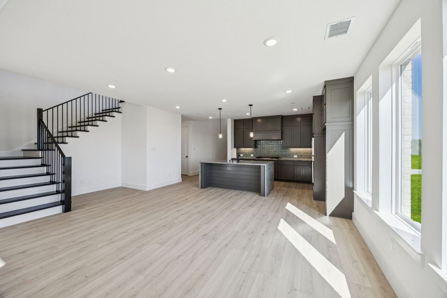 Representative unfurnished interior of a home built from the Percy by Normandy Homes in Rainwater Crossing, Celina (Image 16).