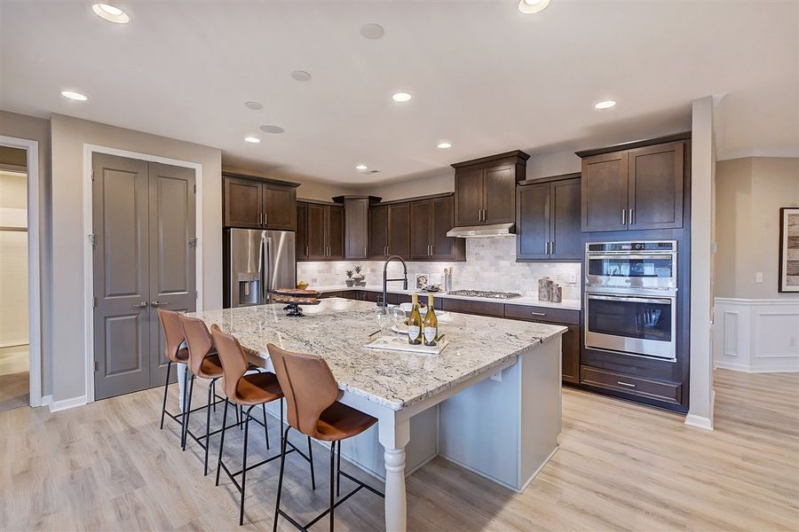 Representative furnished interior of a home built from the Pikewood by Taylor Morrison in Walden Woodlands, Huntersville (Image 10). Representative furnished interior of a home built from the Pikewood by Taylor Morrison in Walden Woodlands, Huntersville (Image 10).