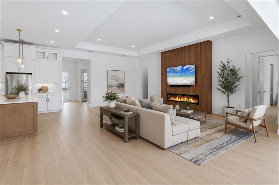 Furnished interior view inside a new home in Del Webb Catalina, Lakewood Ranch (Image 30).