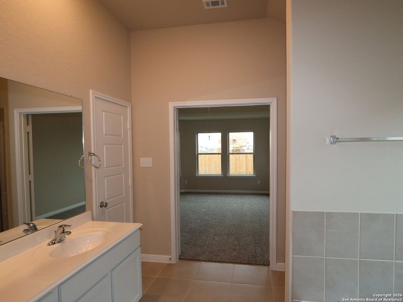 Furnished interior view inside a new home in Meadows at Clear Springs, New Braunfels (Image 18).