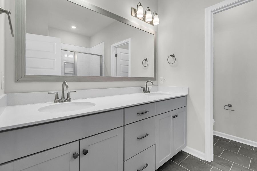 Furnished interior view inside a new home in Six Oaks, Summerville (Image 9).