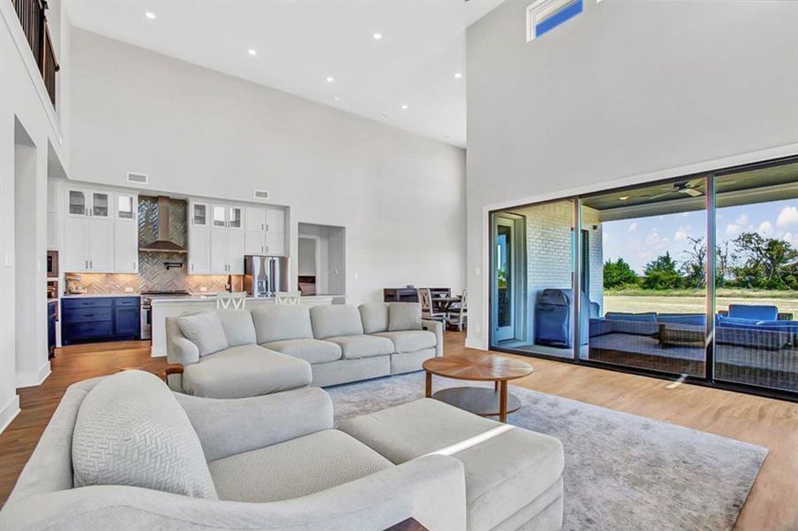 Furnished interior view inside a new home in , Celina (Image 7). Furnished interior view inside a new home in , Celina (Image 7).