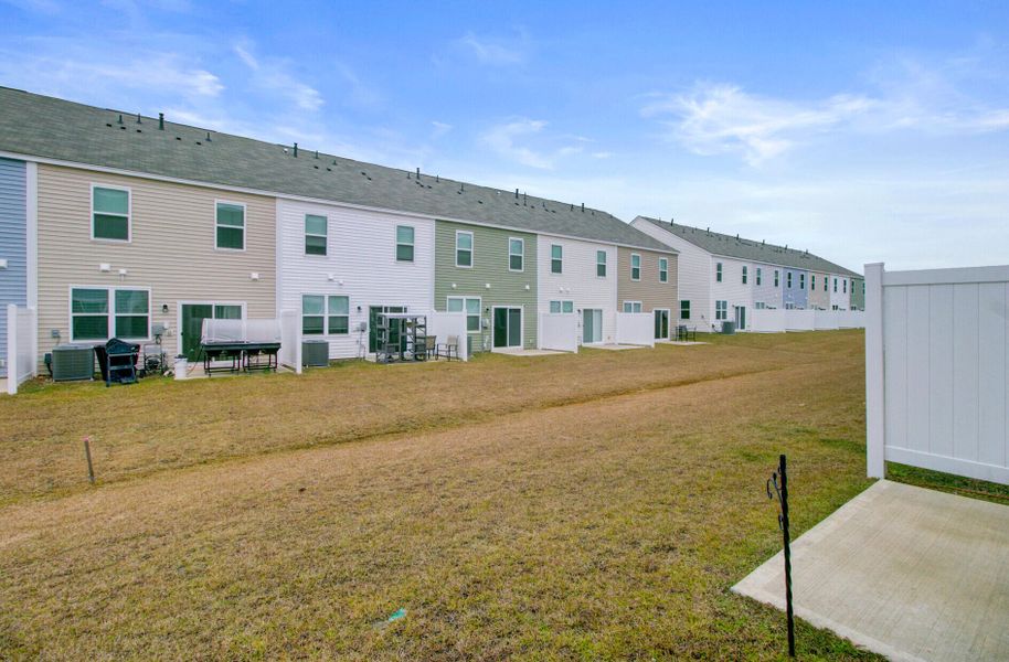 Exterior details and patio area of a home in , Moncks Corner (Image 2). Exterior details and patio area of a home in , Moncks Corner (Image 2).