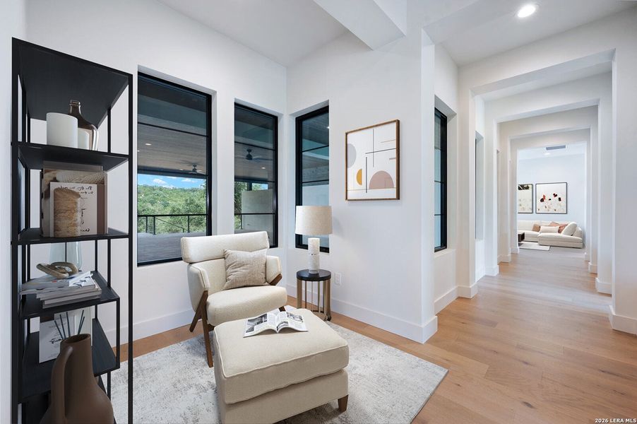 Furnished interior view inside a new home in , San Antonio (Image 6).