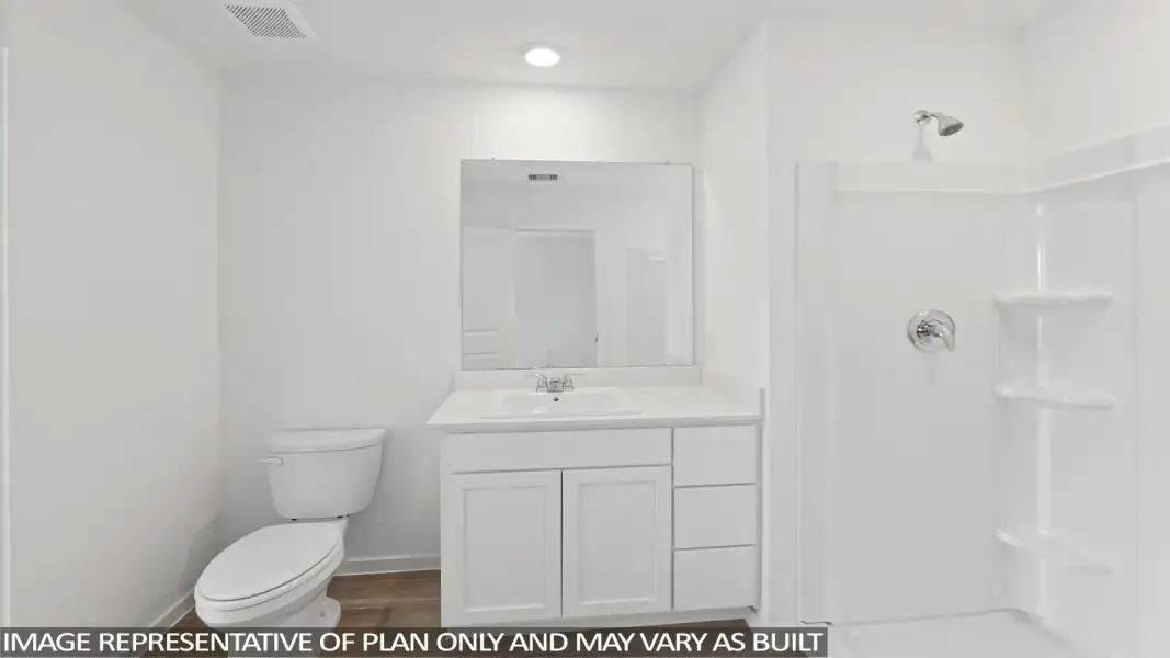 Furnished interior view inside a new home in Lexington Heights, Willis (Image 9).
