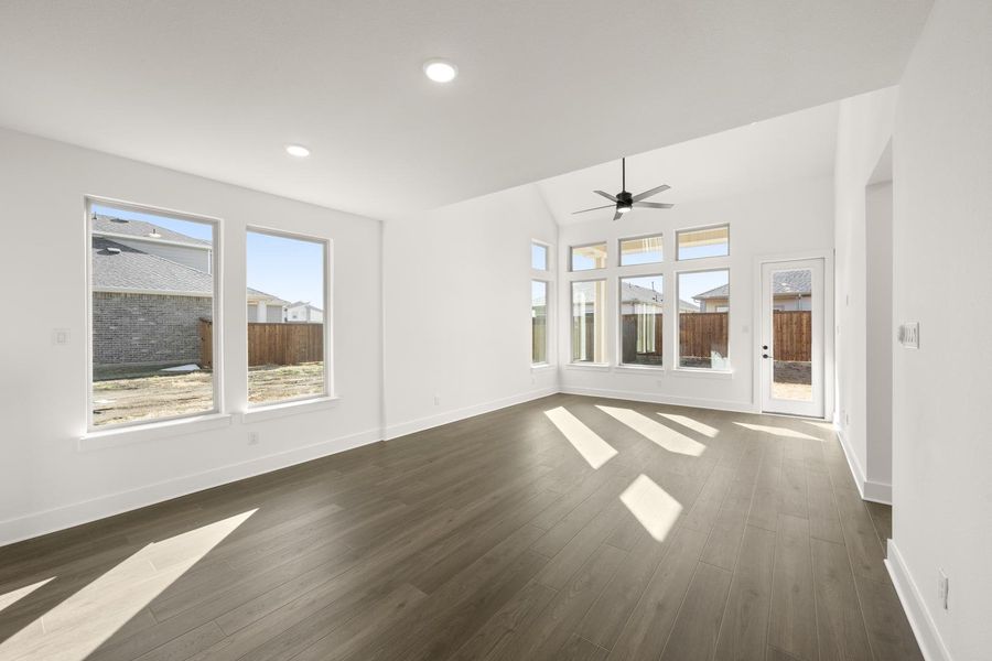Spacious, unfurnished interior of a new home in The Meadows, Denton (Image 25). Spacious, unfurnished interior of a new home in The Meadows, Denton (Image 25).
