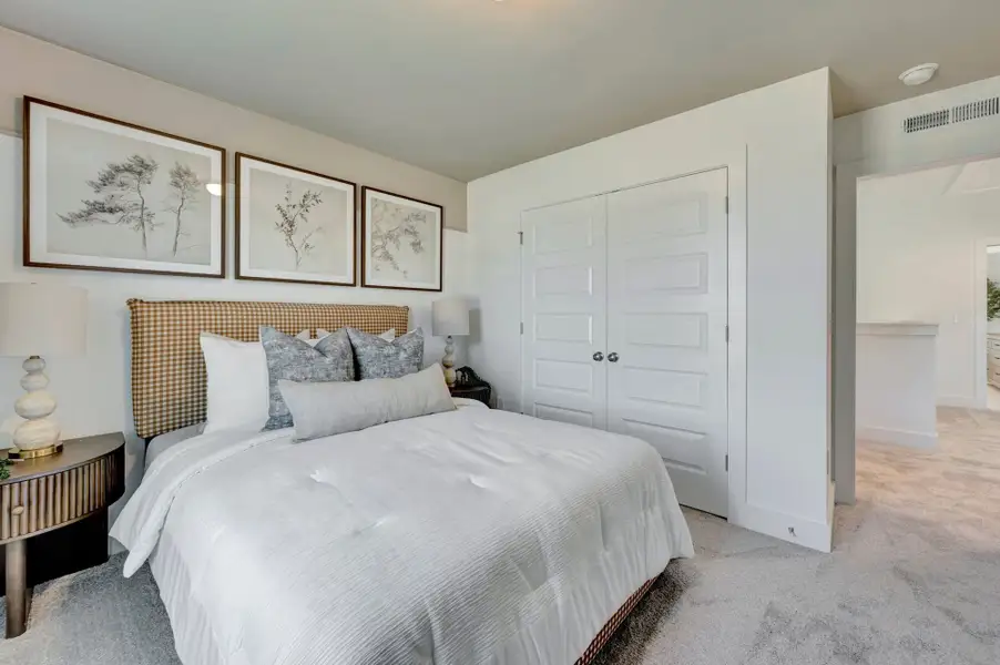 Representative furnished interior of a home built from the Shenandoah by Mattamy Homes in McAlister Creek, Clayton (Image 26).
